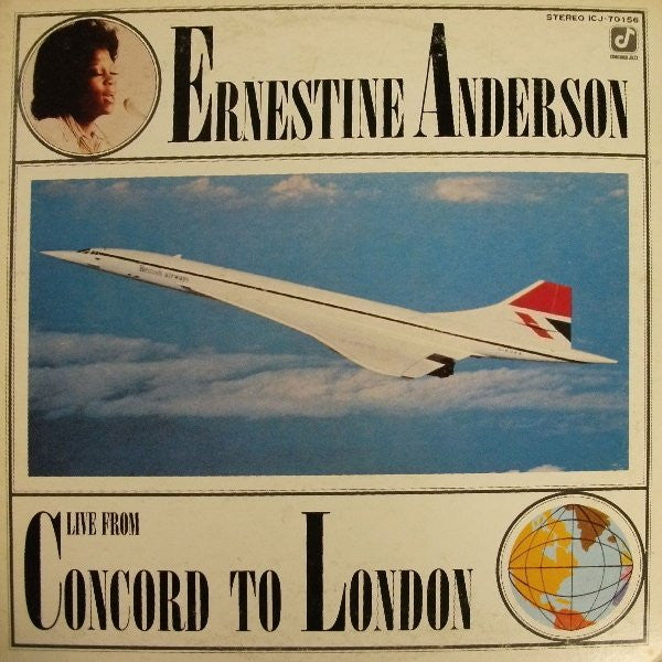 Ernestine Anderson - Live From Concord To London (Vinyl, LP, Album)
