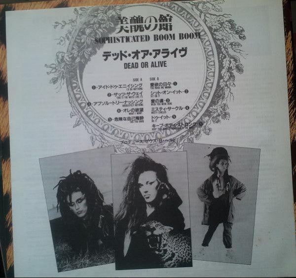 Dead Or Alive - Sophisticated Boom Boom (Vinyl, LP, Album) Very Good Plus (VG+) / Very Good Plus (VG+)