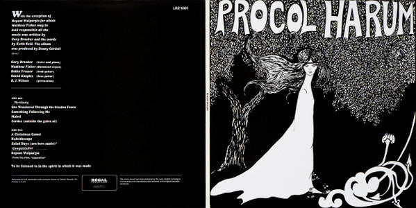 Procol Harum - Procol Harum (Vinyl, Vinyl, Vinyl, All Media, LP, Album, Reissue, Remastered, Mono, 12", 33 ⅓ RPM, 45 RPM, Mono, 7", 45 RPM, Stereo) Very Good Plus (VG+) / Very Good Plus (VG+)
