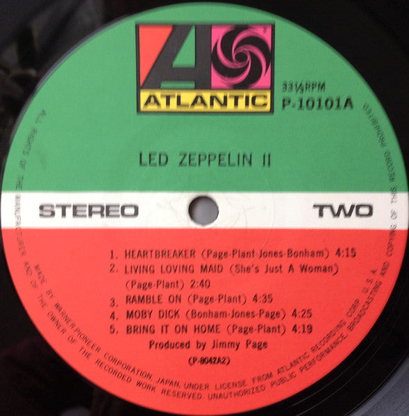 Led Zeppelin - Led Zeppelin II = レッド・ツェッペリン II (Vinyl, LP, Album, R...
