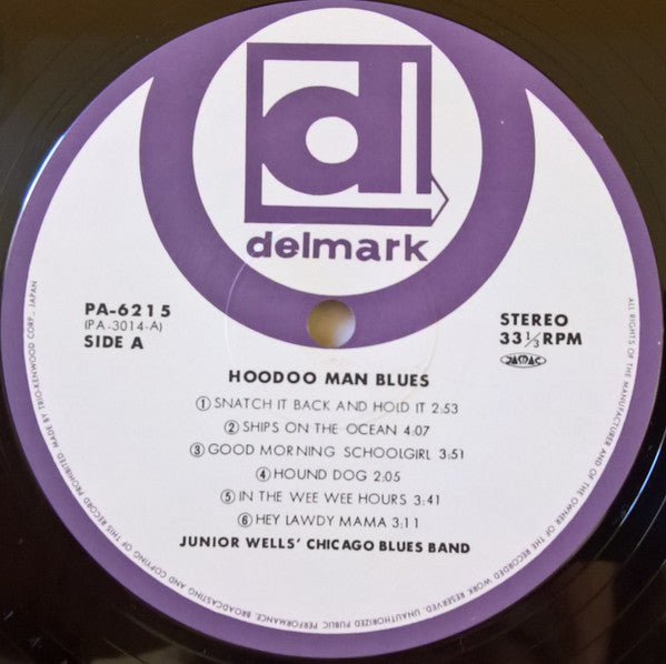 Junior Wells' Chicago Blues Band - Hoodoo Man Blues (Vinyl, LP, Album, Reissue) Very Good Plus (VG+) / Very Good Plus (VG+)