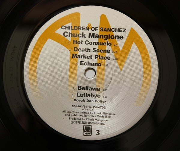 Chuck Mangione - Children Of Sanchez (2xVinyl, LP, Album, Reissue, Remastered) Near Mint (NM or M-) / Near Mint (NM or M-)