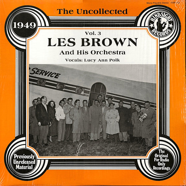Les Brown And His Orchestra - The Uncollected Les Brown, Vol. 3, 1949 (Vinyl, LP, Mono) Very Good (VG) / Very Good Plus (VG+)