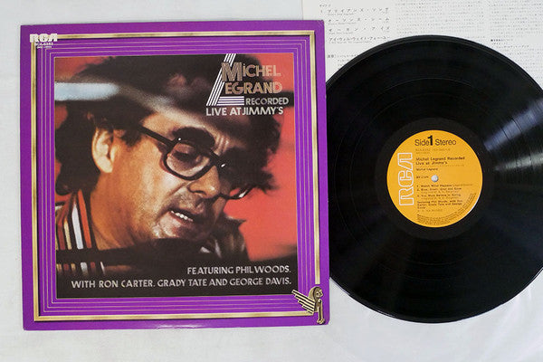 Michel Legrand - Recorded Live At Jimmy's (Vinyl, LP, Album)