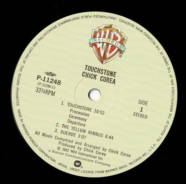 Chick Corea - Touchstone (Vinyl, LP, Album)