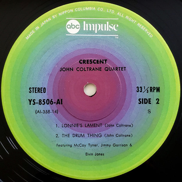 The John Coltrane Quartet - Crescent (Vinyl, LP, Album, Limited Edi...