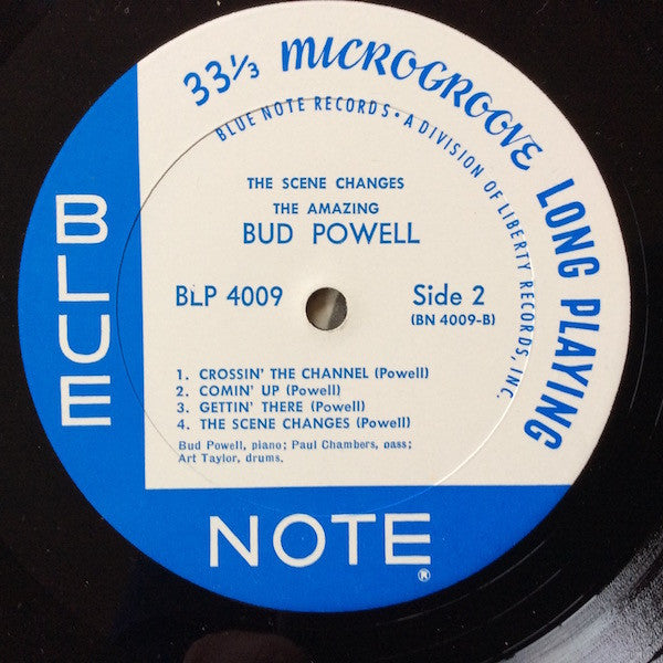 Bud Powell - The Scene Changes, Vol. 5 (Vinyl, LP, Album, Reissue, Mono) Very Good Plus (VG+) / Very Good (VG)