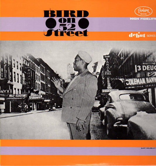 Charlie Parker - Bird On 52nd Street (Vinyl, LP, Album, Limited Edition, Reissue, Mono) Very Good (VG) / Very Good (VG)