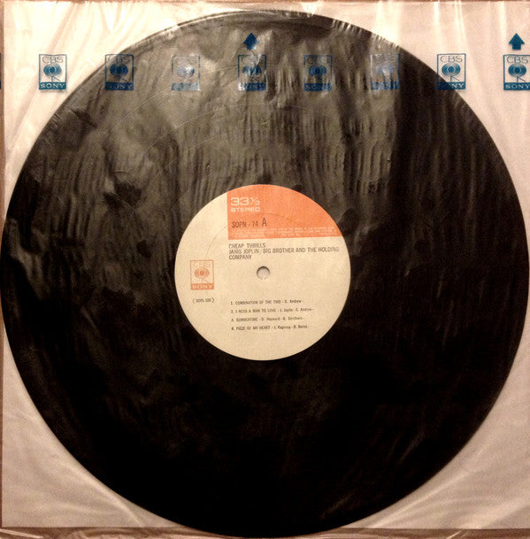 Big Brother & The Holding Company - Cheap Thrills = チ―プ・スリル (Vinyl,...