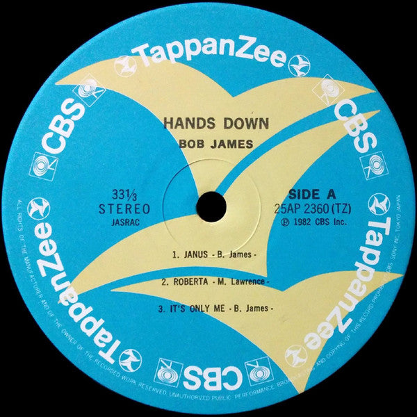 Bob James - Hands Down (Vinyl, LP, Album)