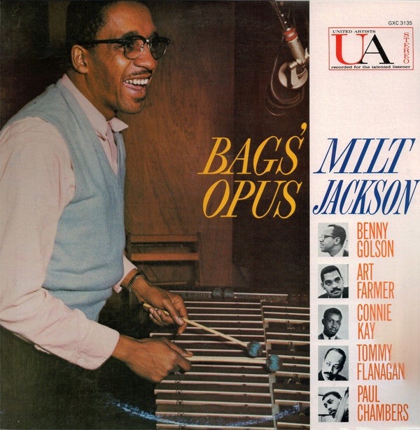 Milt Jackson - Bags' Opus (Vinyl, LP, Album, Reissue, Stereo)