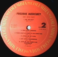 Freddie Mercury - Mr. Bad Guy (Vinyl, LP, Album) Very Good (VG) / Very Good (VG)