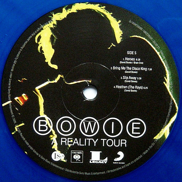 David Bowie - A Reality Tour (3xVinyl, Box Set, LP, Album, Reissue, Limited Edition) Near Mint (NM or M-) / Near Mint (NM or M-)