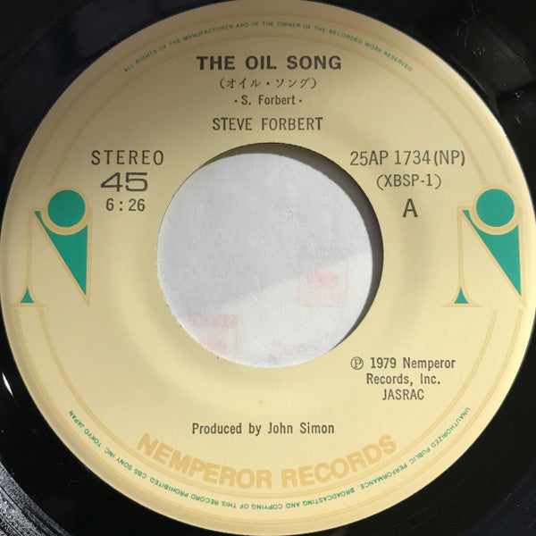 Steve Forbert - Jackrabbit Slim (Vinyl, LP, Stereo) Very Good Plus (VG+) / Very Good Plus (VG+)