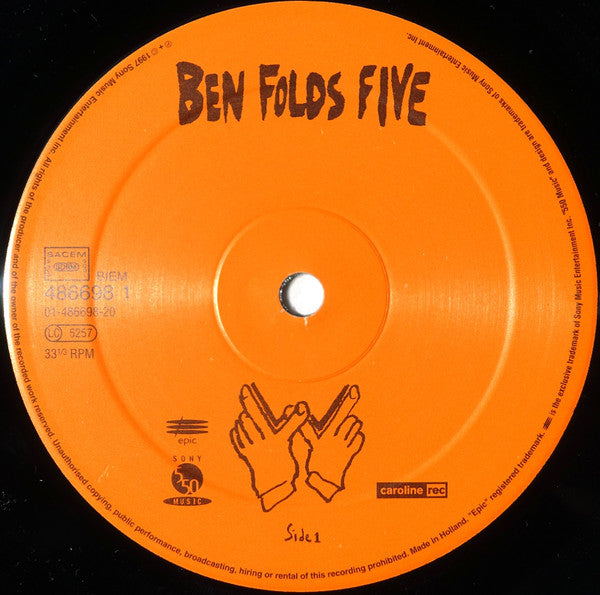 Ben Folds Five - Whatever And Ever Amen (Vinyl, LP, Album) Very Good Plus (VG+) / Very Good Plus (VG+)