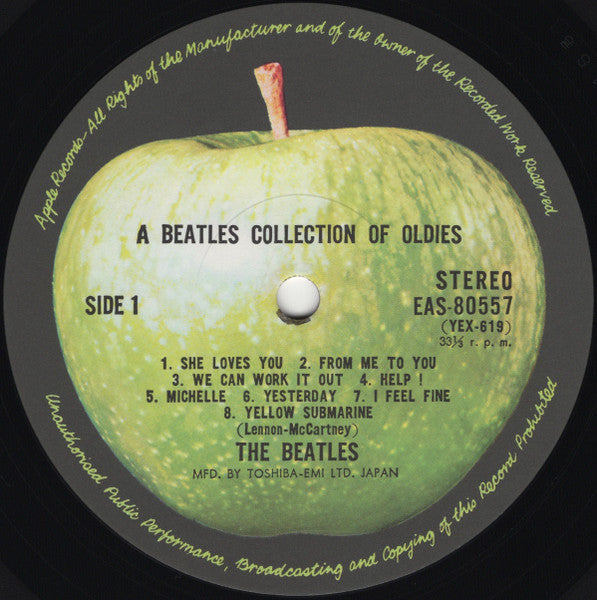 The Beatles - A Collection Of Beatles Oldies = Oldies (Vinyl, LP, Compilation, Reissue, Stereo) Very Good (VG) / Very Good (VG)
