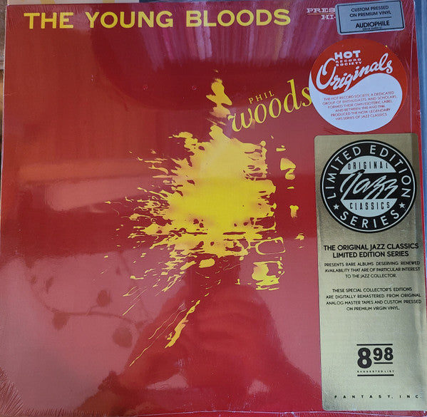 Phil Woods - The Young Bloods (Vinyl, LP, Album, Limited Edition, Reissue, Remastered) Very Good (VG) / Very Good Plus (VG+)