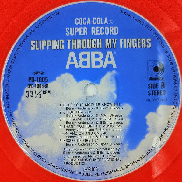 ABBA - Slipping Through My Fingers (Vinyl, LP, Compilation, Picture...