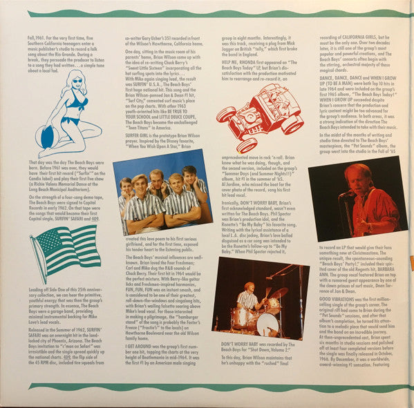 The Beach Boys - Made In USA (2xVinyl, LP, Compilation, Stereo, Mono) Very Good Plus (VG+) / Very Good Plus (VG+)