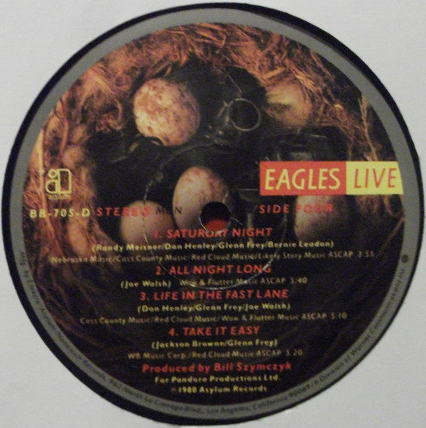 Eagles - Eagles Live (Vinyl, LP, Album, Stereo)