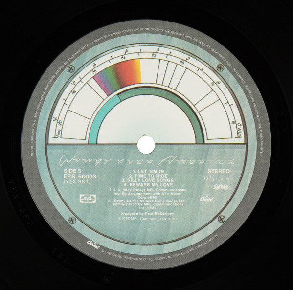 Wings (2) - Wings Over America (3xVinyl, LP, Album, Stereo) Very Good Plus (VG+) / Very Good Plus (VG+)