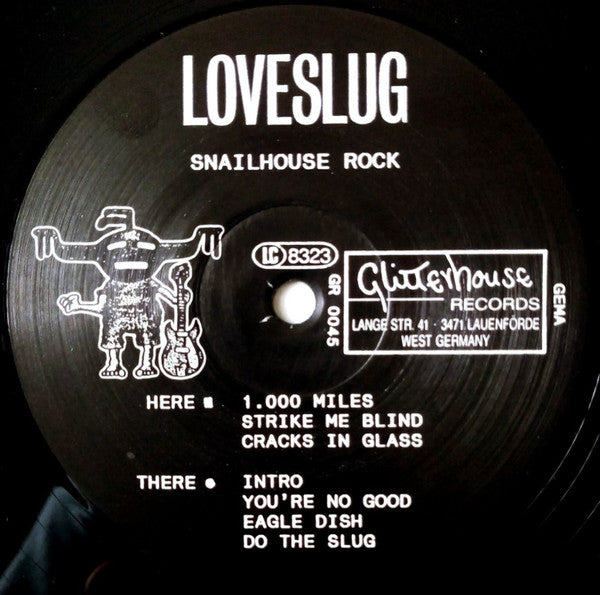 Loveslug - Snail House Rock (Vinyl, 12", 33 ⅓ RPM) Very Good Plus (VG+) / Very Good Plus (VG+)
