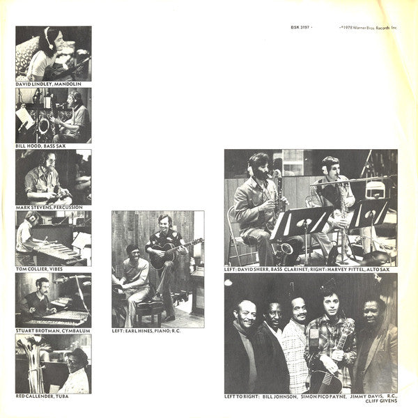 Ry Cooder - Jazz (Vinyl, LP, Album) Very Good Plus (VG+) / Very Good (VG)