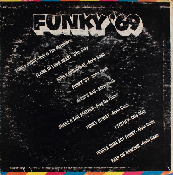 Various - Funky '69 (Vinyl, LP, Compilation, Stereo) Very Good (VG) / Fair (F)