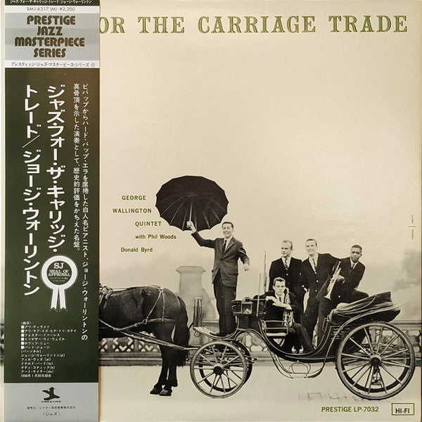 George Wallington Quintet - Jazz For The Carriage Trade (Vinyl, LP, Album, Mono, Reissue) Very Good Plus (VG+) / Very Good (VG)