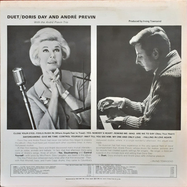Doris Day - Duet (Vinyl, LP, Album, Stereo)