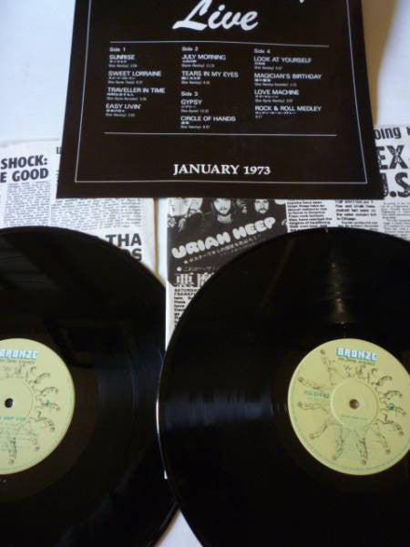 Uriah Heep - Uriah Heep Live (Vinyl, LP, Album)