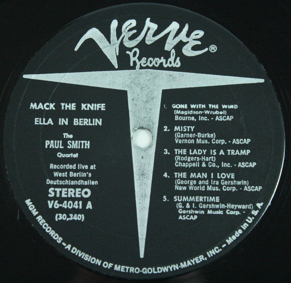 Ella Fitzgerald - Mack The Knife - Ella In Berlin (Vinyl, LP, Repre...