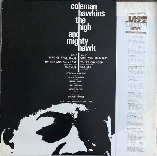 Coleman Hawkins - The High And Mighty Hawk (Vinyl, LP, Album, Reissue, Mono) Very Good Plus (VG+) / Very Good Plus (VG+)