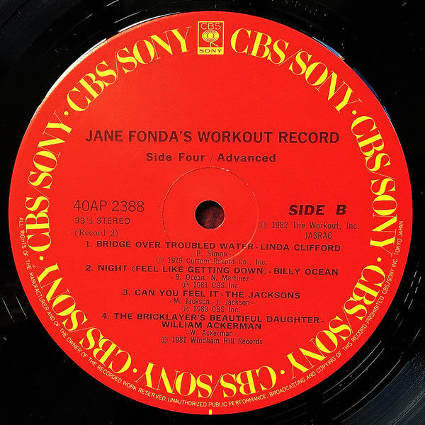 Various - Jane Fonda's Workout Record (Vinyl, LP, Compilation)