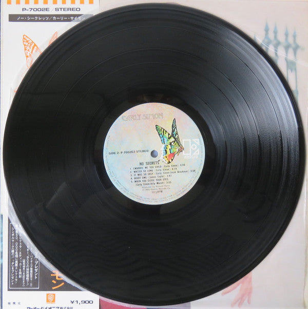 Carly Simon - No Secrets (Vinyl, LP, Album, Repress)