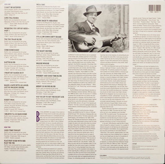 Big Bill Broonzy - Good Time Tonight (Vinyl, LP, Compilation, Remastered) Mint (M) / Mint (M)