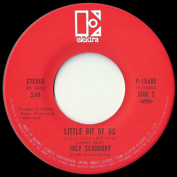 Joey Scarbury - Theme From "The Greatest American Hero" (Believe It Or Not) (Vinyl, 7", Single) Very Good Plus (VG+) / Very Good Plus (VG+)