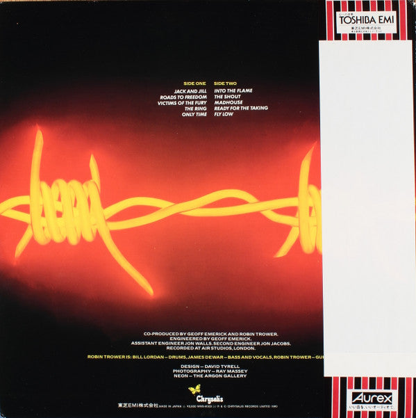 Robin Trower - Victims Of The Fury (Vinyl, LP, Album, Stereo) Near Mint (NM or M-) / Very Good Plus (VG+)