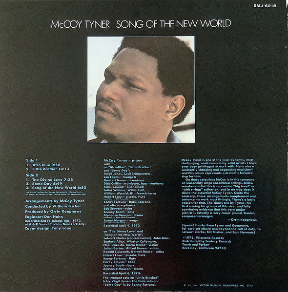 McCoy Tyner - Song Of The New World (Vinyl, LP, Album)