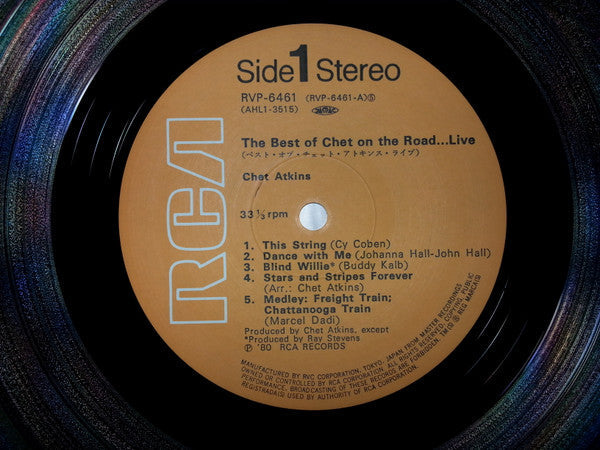 Chet Atkins - The Best Of Chet On The Road...Live (Vinyl, LP, Compi...