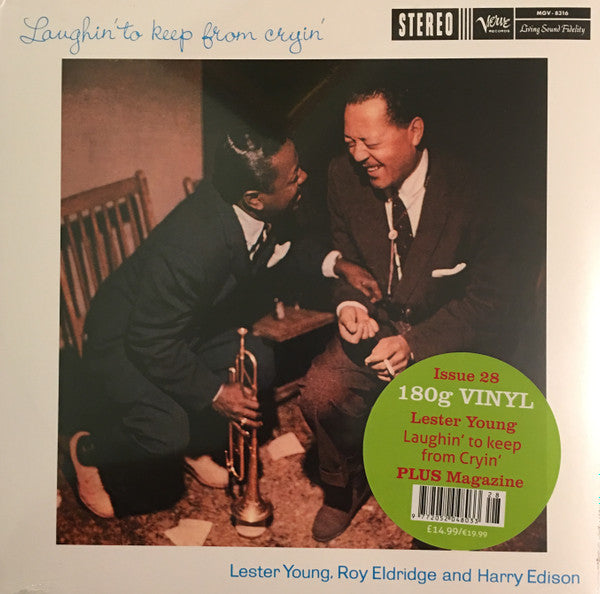 Lester Young - Laughin' To Keep From Cryin' (Vinyl, LP, Album, Reissue) Very Good (VG) / Very Good Plus (VG+)