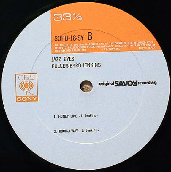 John Jenkins (2) - Jazz Eyes (Vinyl, LP, Album, Limited Edition, Reissue, Mono) Near Mint (NM or M-) / Near Mint (NM or M-)