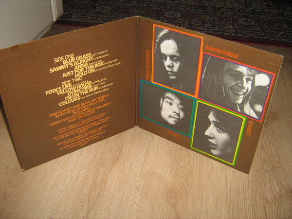 Kossoff, Kirke, Tetsu & Rabbit - Kossoff/Kirke/Tetsu/Rabbit (Vinyl, LP, Album) Very Good Plus (VG+) / Good Plus (G+)