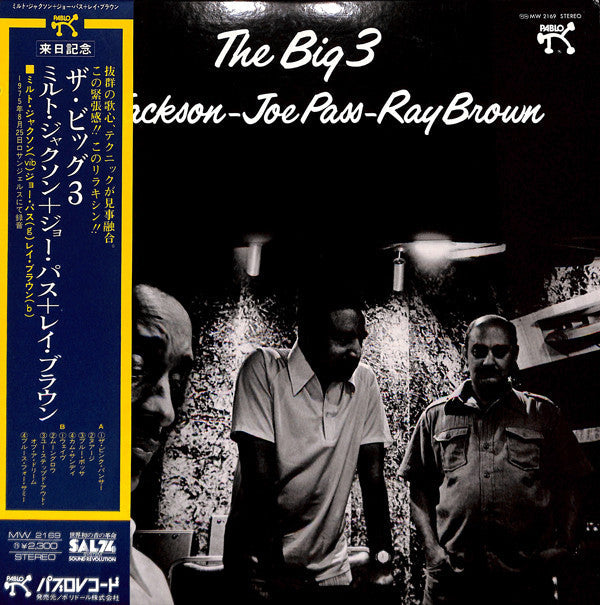 Milt Jackson - The Big 3 (Vinyl, LP, Album, Stereo)