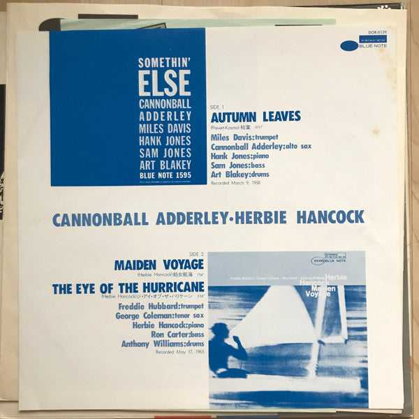 Cannonball Adderley - Autumn Leaves / Maiden Voyage (Vinyl, 12", 45...