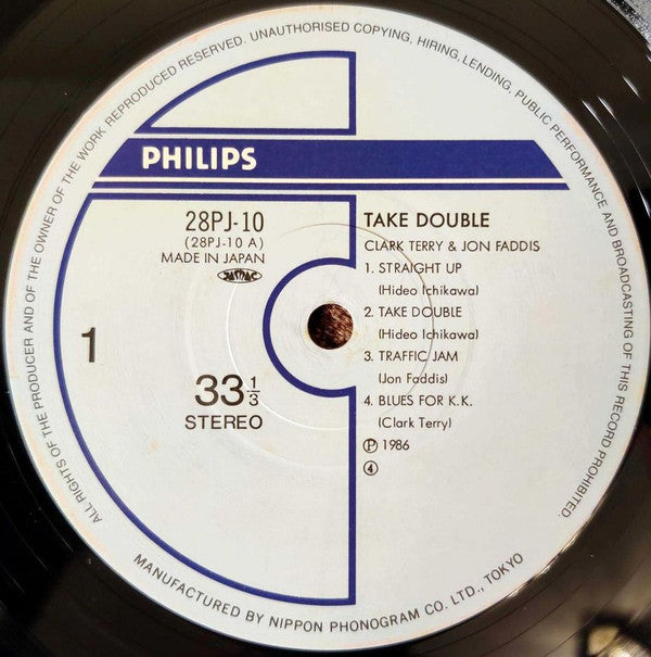 Clark Terry - Take Double (Vinyl, LP, Album) Very Good Plus (VG+) / Very Good Plus (VG+)