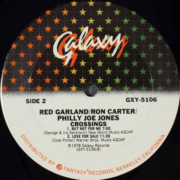 Red Garland - Crossings (Vinyl, LP, Album) Very Good Plus (VG+) / Very Good Plus (VG+)
