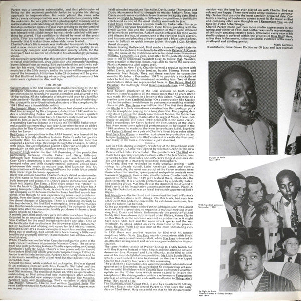Charlie Parker - Boss Bird! (2xVinyl, LP, Compilation) Very Good (VG) / Very Good (VG)