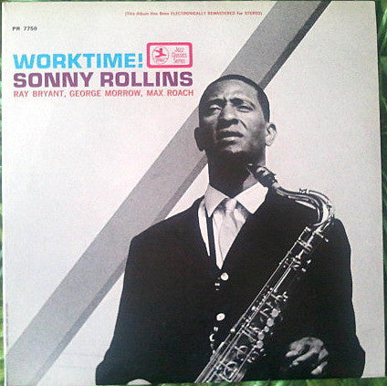 Sonny Rollins - Worktime! (Vinyl, LP, Album, Reissue, Stereo) Very Good (VG) / Very Good (VG)