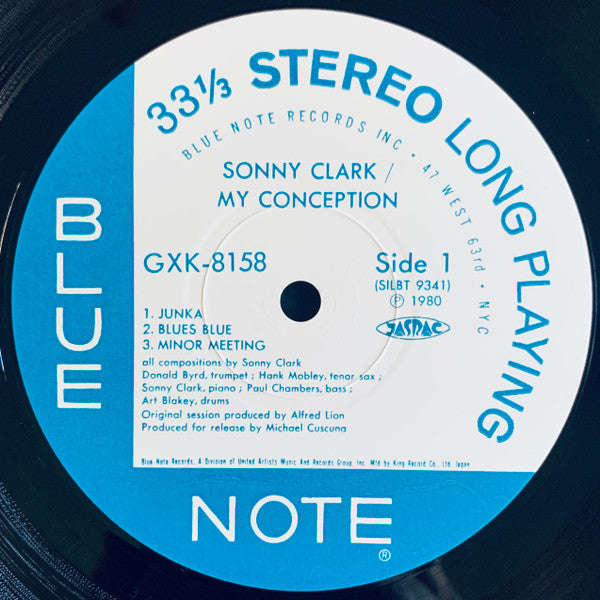 Sonny Clark - My Conception (Vinyl, LP, Album, Reissue) Very Good Plus (VG+) / Very Good Plus (VG+)